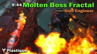 [T4] Molten Boss Fractal 09:44 Engineer (Solo Record - Guild Wars 2)