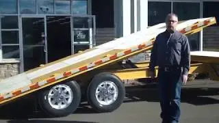 The Trailer Depot- CAM Superline 24' Split Tilt Deckover