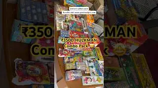 🤩₹3500 HULKMAN Combo Pack #shorts #shortsvideo #shortvideo #sivakasi #crackers #diwali