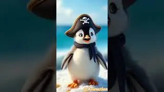 Animal Pirate story ❤️#cat #funny #kitten #cartoon #animals #cute #love
