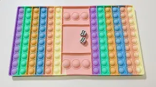 Unboxing Pop It Chess Board | Viral Large Fidget Toys