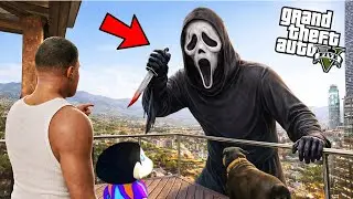 Franklin And Shinchan Finally Meet Ghost Face In GTA 5