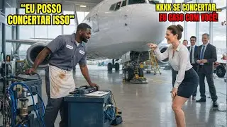CEO mulher riu do mec&acirc;nico negro: &ldquo;Conserte esse avi&atilde;o e eu caso com voc&ecirc;&rdquo; &mdash; e ele se casou
