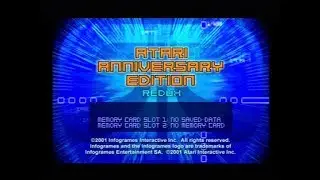 Gameplay Ps1 - Atari Anniversary Edition Redux PAL (2001)