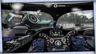 Massive crash on a rainy Suzuka in VR