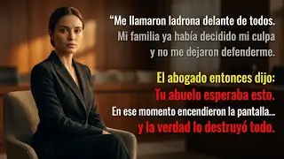 Me llamaron LADRONA en la lectura del testamento… pero mi abuelo ya lo había grabado todo