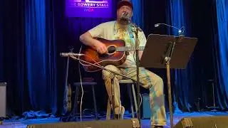 “Right Kind of Love” Kevin Tinney on the Bowery Stage of the Winnsboro Center for the Arts.  
