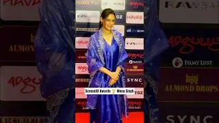 Mona Singh At The 7th Edition Of ScreenXX Summit & Awards 🏆✨ | Elegant Look 😍 | #MonaSingh #shorts