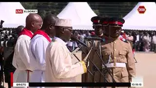 KDF recruits take oath of allegiance at Defence Forces Recruits Training School in Eldoret