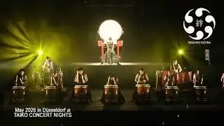 WADAIKO KIZUNA from Osaka - soon at the TAIKO Concert Nights 2026 in D&uuml;sseldorf - taiko drummer 🥁🎉