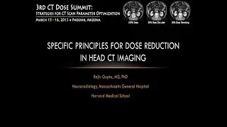 Specific Principles for Dose Reduction in Head CT Imaging