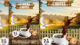 Adobe Photoshop || تعلم إنشاء فلاير إحترافي بواسطة أدوب فوتوشوب