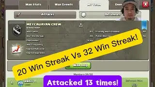 20 win streak vs 32 win streak war!