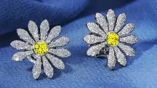 The Jacob & Co. x PEACEMINUSONE Earrings