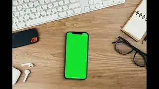 Green screen mobile frame no copyright background #2023