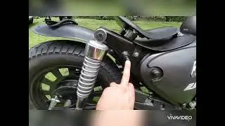 keeway Superlight Bobber estética terminada.