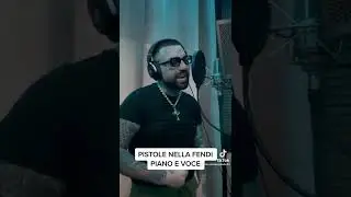 Niko Pandetta - pistole nella Fendi Piano &egrave; Voce 💣