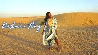 DUBAI DESERT VLOG| Dune Bashing, Sand Boarding, Camel Riding & More! | Kez B.