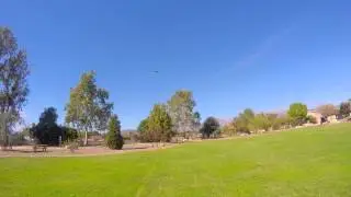 Indestructible quad Gravitron Sport Flight and Crash Demonstration