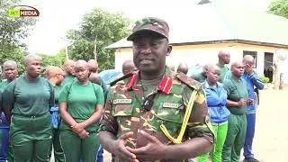 Kamanda Kikosi Kibiti JKT Kanali Mohamed Karuma awakaribisha Wazalendo Kibiti JKT