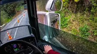 Truck Driving Raw POV - New Zealand Backroads And Chats 🐄🚛
