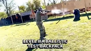 Level IIIA Ballistic Test &ndash; Innocent Armor Bulletproof Backpack (Full Test Video)