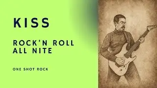 Rock'n Roll All Nite - One Shot Playing #guitar #rock #metal #kiss