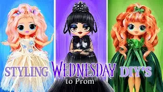 8 DIY Crafts for Wednesday: Addams, Enid & Agnes! Doll Crafts and Ideas