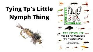 Fly Tying TP's Little Nymph Thing - Hareline Fly Tying Material Kit