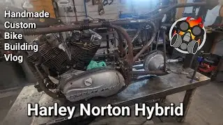 Хардон возвращается! Видеоблог о сборке мотоцикла Harley Norton своими руками #байк #видеоблог #кастом