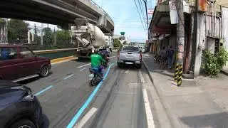 Dr A Santos Avenue, Heading East