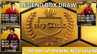 2.5 Million+ Legend GP Box Draw Pack Opening In Pes 2021 Mobile | Merry Christmas 🎅 |