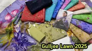 Tara by Gulljee lawn 2025 | Gulljee New Collection 2025 | Gulljee Wholesale | Zainab Cloth