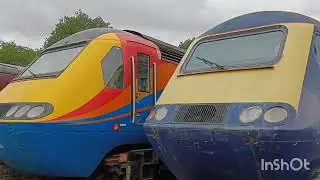 HST/125. 43011. 253011. Intercity 125,s @ colne valley railway Essex. July 2025.