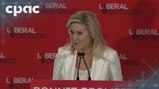 Ontario Liberal Leader Bonnie Crombie addresses supporters in Mississauga &ndash; February 27, 2025