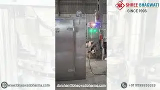 48-Tray Industrial Tray Dryer &ndash; Efficient Hot Air Drying System
