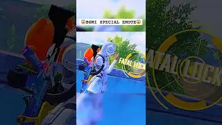 Special emotes in BGMI new updates 3.3 #shorts #bgmi #funny