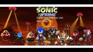 Sonic Prime: Sonic, and Shadow visit New Yoke City.