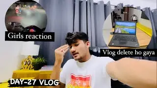 DAY-28 VLOG,GIRLS REACTION. #aniketd800 #dailyvlog #pune #youtube #myfirstvlog #biker #motovlog #rc