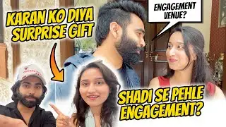 Engagement Venue ?😍|| Karan ko dia Surprise ❤️|| #sandycandyvlogs