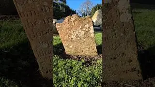 18th Century Gravestone at Trummery Old Church and Graveyard in County Down #shorts #grave #explore