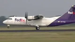 AMS 2012.07.05 AT42 FDX EI-FXE Polderbaan departure