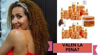Reseña en Español de Productos Cantu Shea Butter para PELO RIZADO.