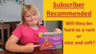 Annie&rsquo;s Organic Bunny Fruit Snacks (Berry Patch) Recommended by KiloTon!  Tasting & Review!