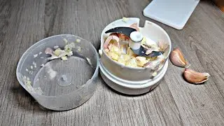 Hand Press Garlic Chopper (Review)