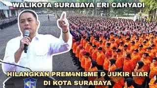 Full Arahan Walikota Surabaya Saat Apel Gabungan TNI Polri, Satpol PP, Dishub, BPBD Surabaya