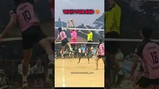 Wait for end 🥵 SDM vs Chapati 🔥. #kerebilchi #volleyball #shorts #short