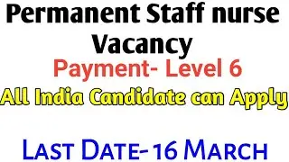 #nursingfuture.in Staff nurse recruitment in DU 2021/ Government Staff nurse Vacancy 2021