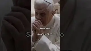 Santo Subito Benedict XVI #music #livewallpaper #slowed #audio #papa #history #explorepope #memes