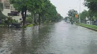 After Rain 🌧 in Lahore Roads Conditions. #viral #shorts #foryoupage ##foryou #fyp #viralvideo